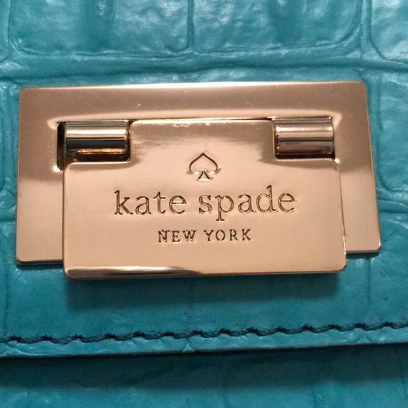 Kate Spade Orchard Valley Sinclair Turquoise bag - Picture 2 of 8
